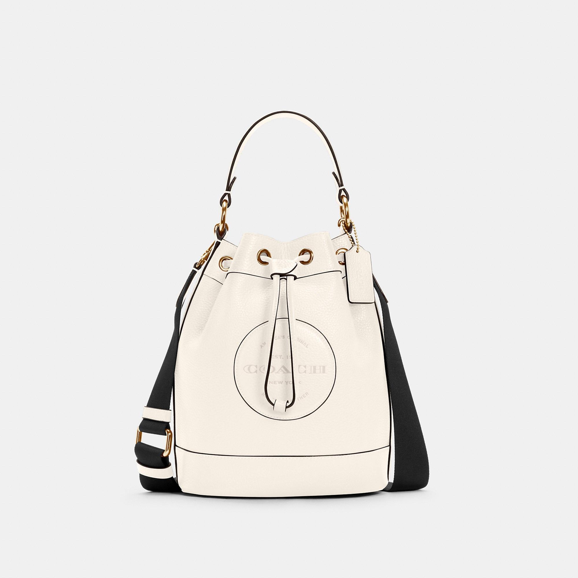 COACH Dempsey Drawstring Bucket Bag Lyst
