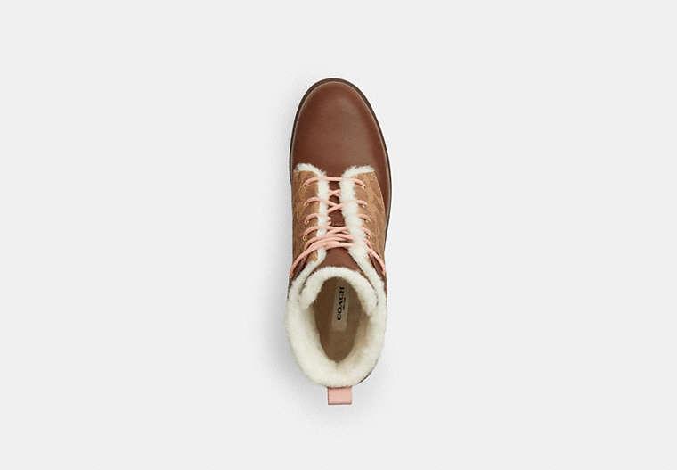 【COACH】Lorraine ブーティ 在庫確認下さい  CW711 COACH Lorraine Bootie In Signature Canvas in Black | Lyst