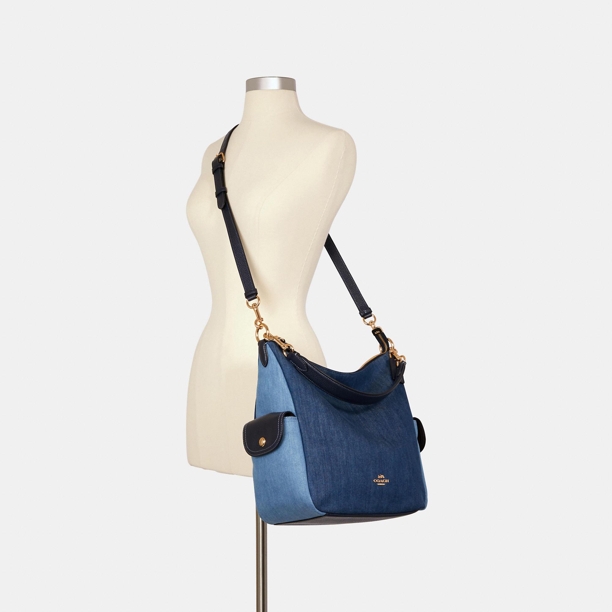 COACH Pennie Shoulder Bag in Blue