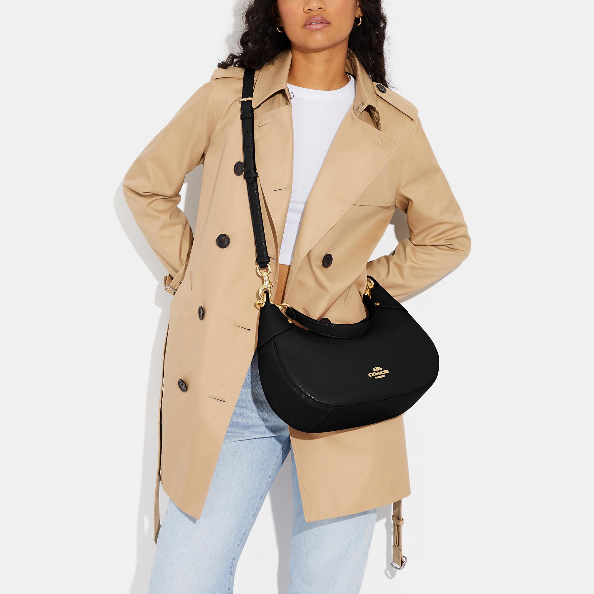 COACH Mara Hobo in Black | Lyst