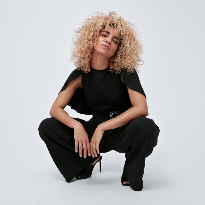 coast black buckle jumpsuit