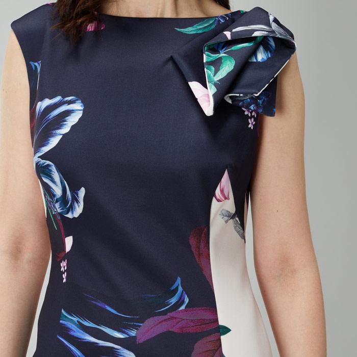 felicity scuba shift dress