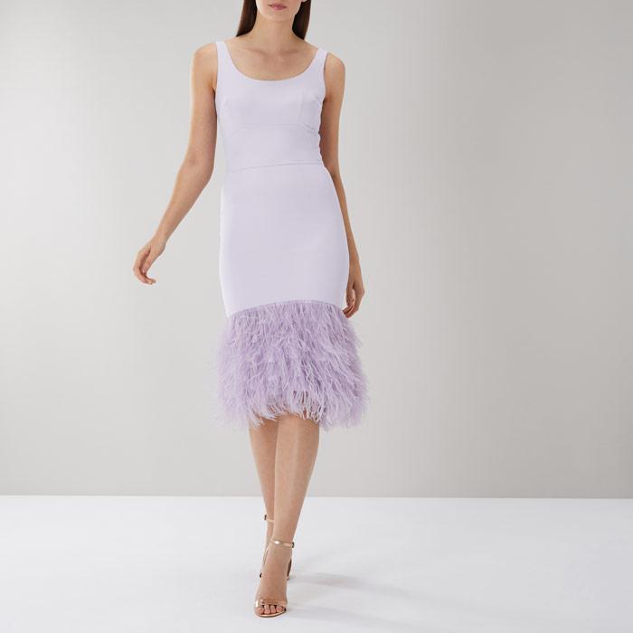 coast lilac dress
