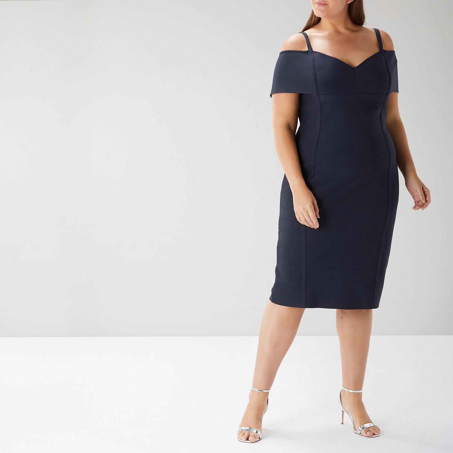 coast larson knit shift dress