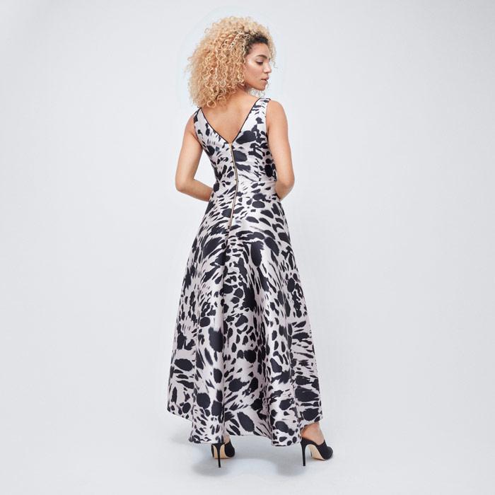 coast animal print dress