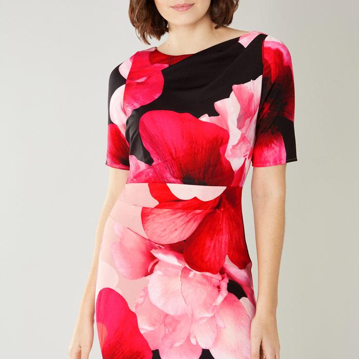scuba shift dress