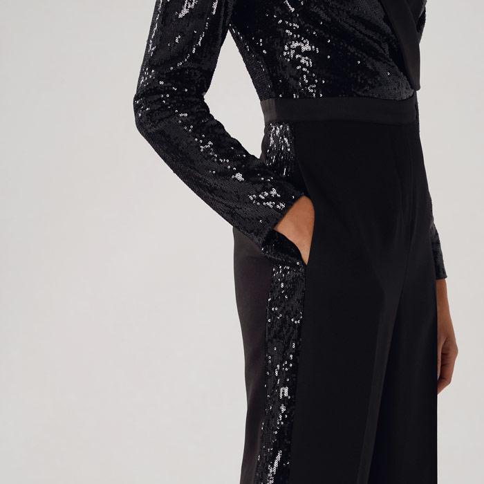 coast sequin top jumpsuit