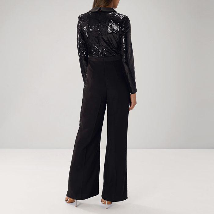 minelli sequin top jumpsuit