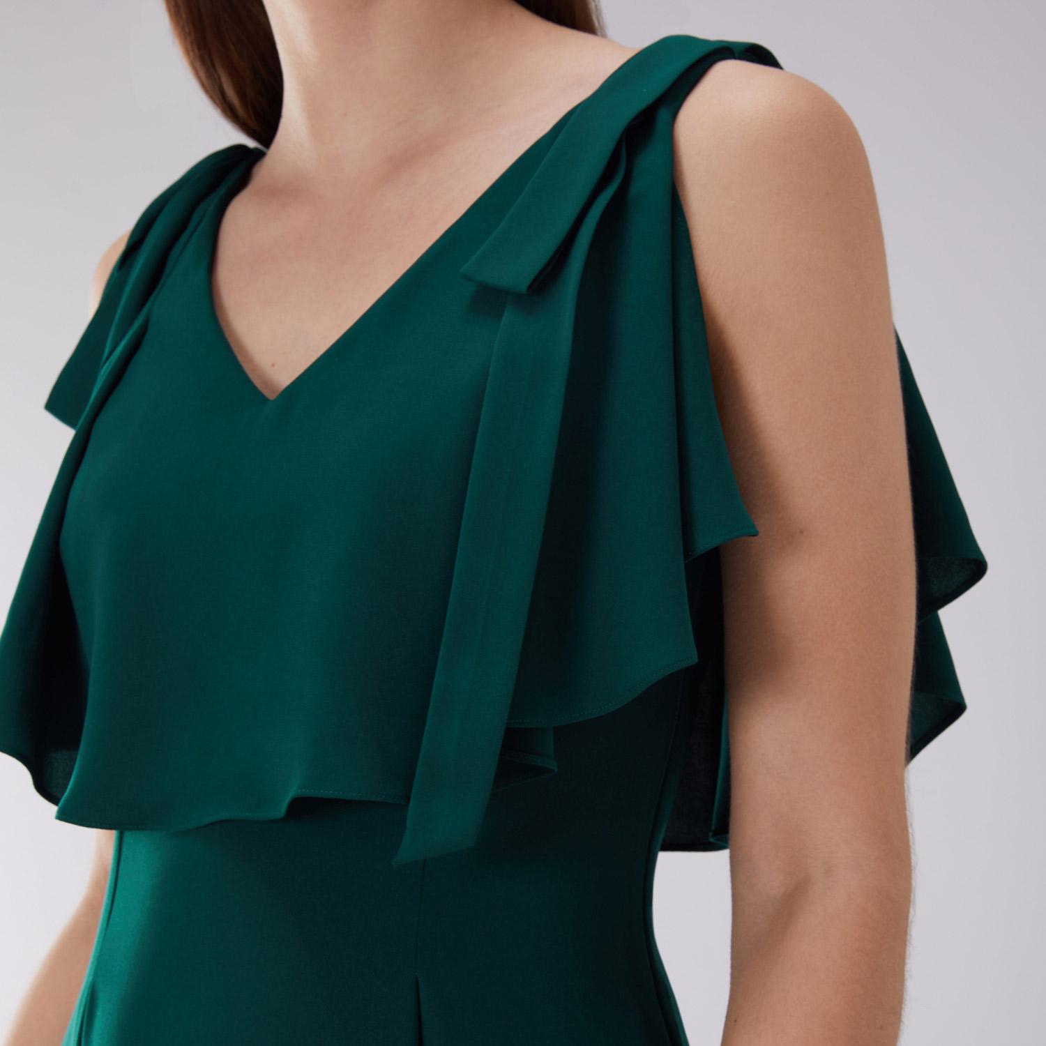 coast imana midi dress green