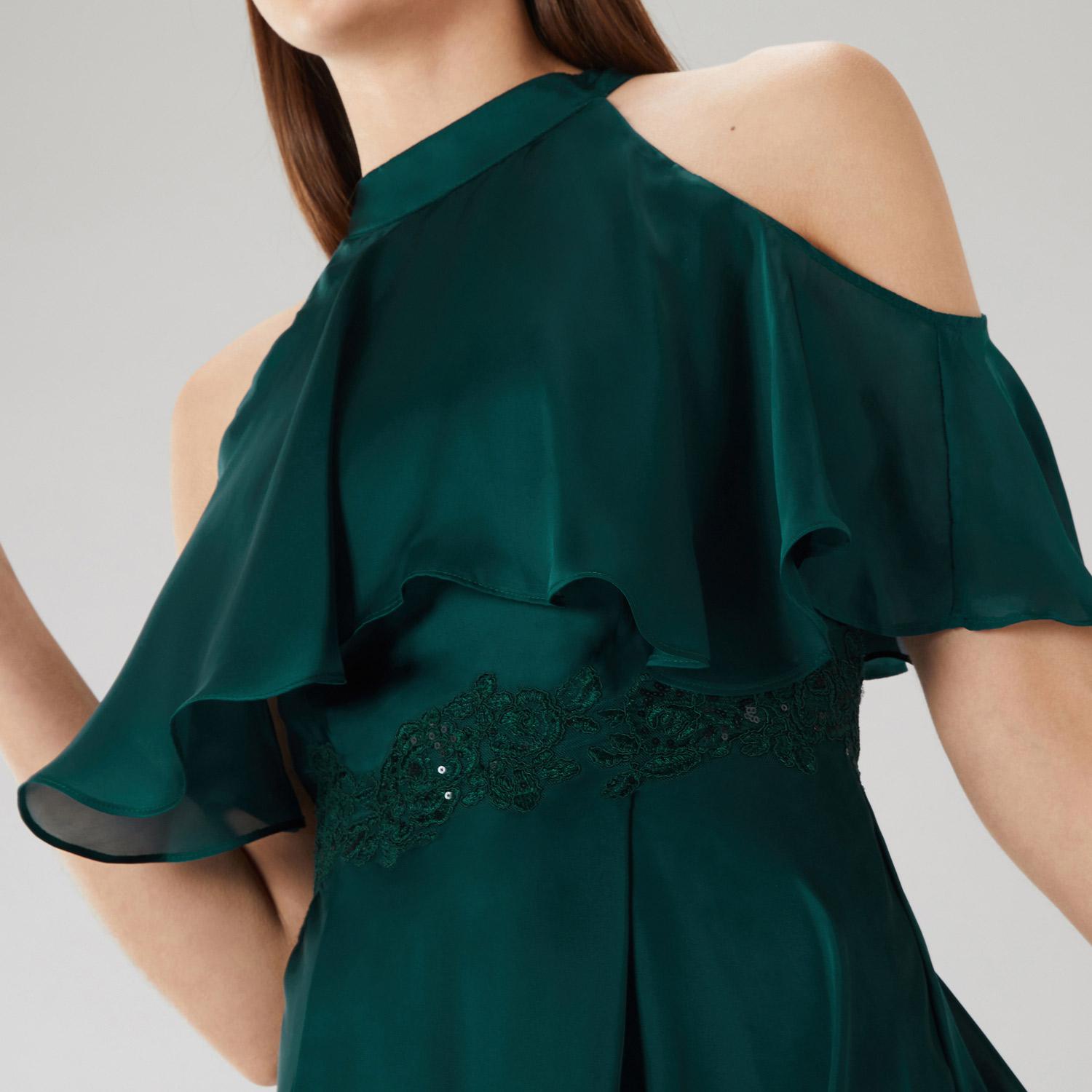 coast charley trim detail dress