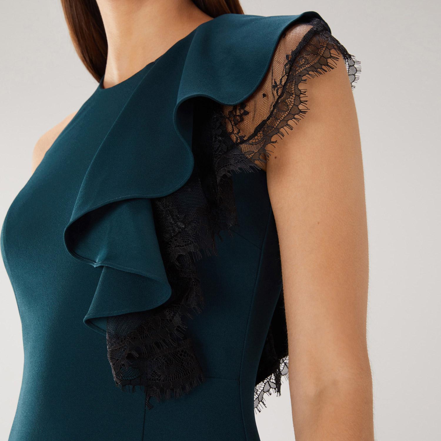 coast victoria ruffle dress