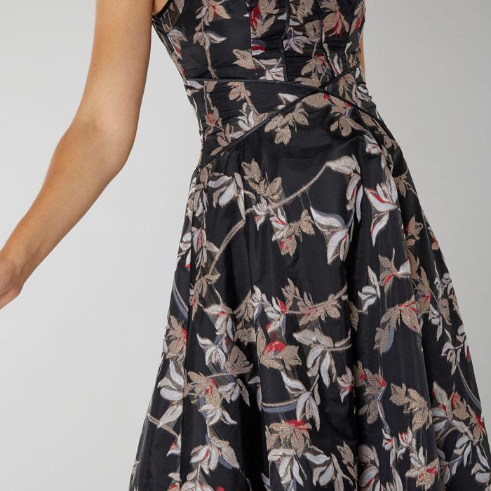 kath jacquard dress