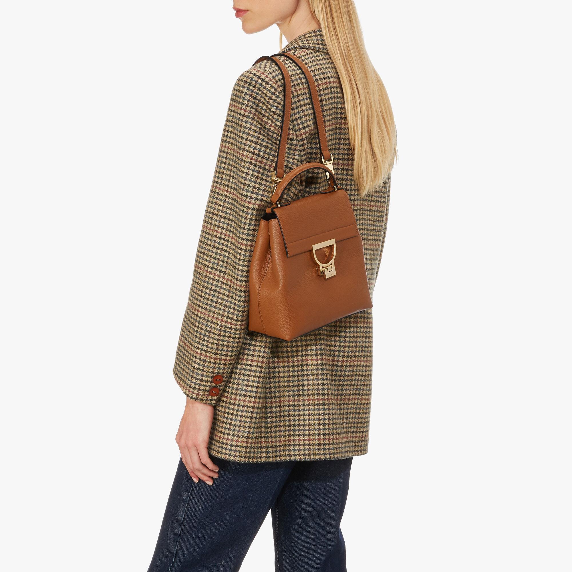 Arlettis Caramel Pelle con Grana di Coccinelle in Marrone | Lyst