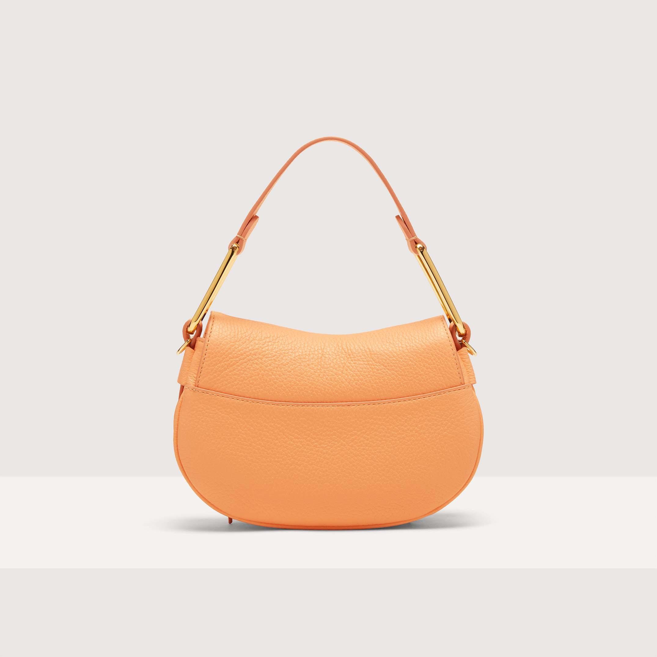 Coccinelle Grained Leather Handbag Magie Soft Mini in Orange | Lyst