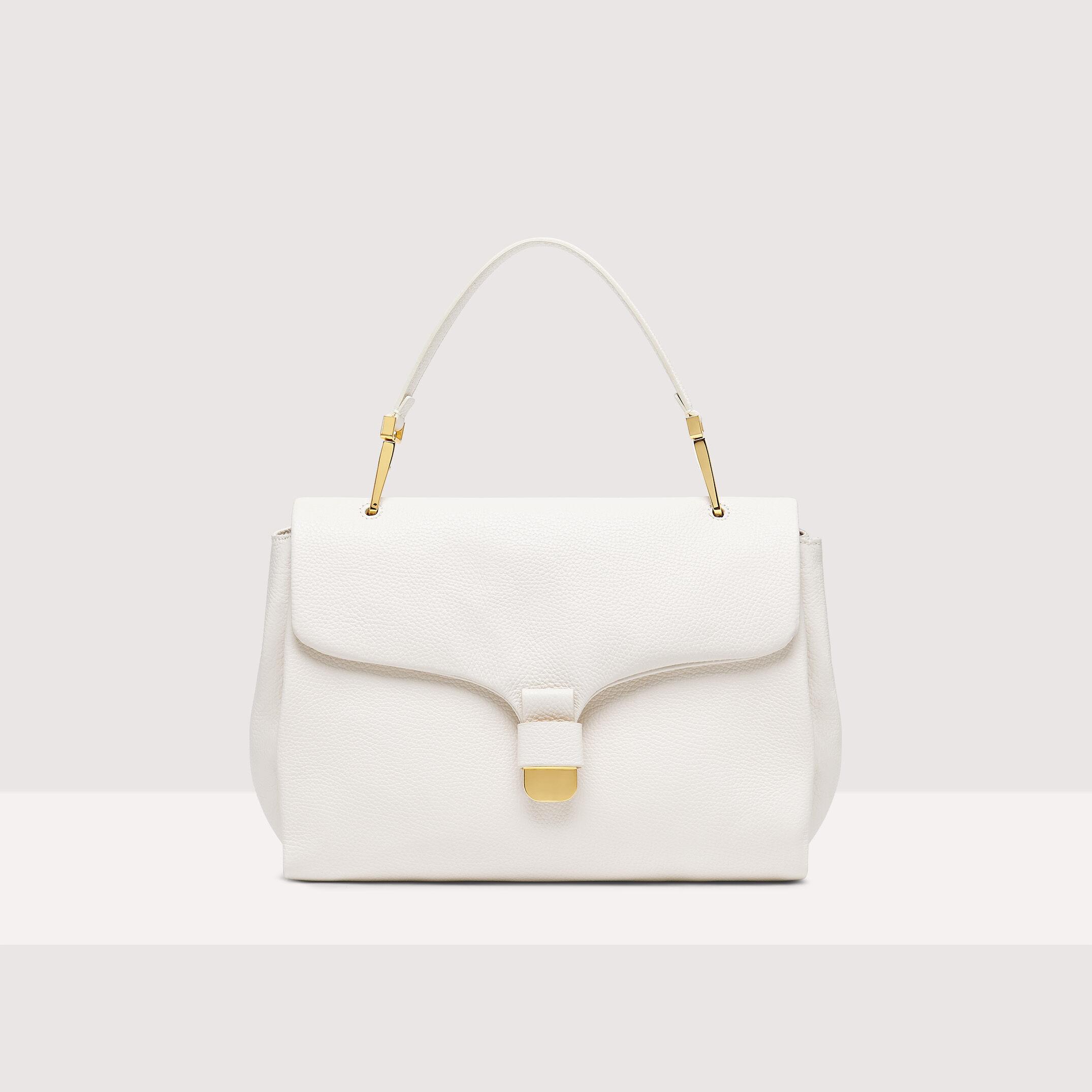 Coccinelle Neofirenze Soft Medium Top Handle in White | Lyst