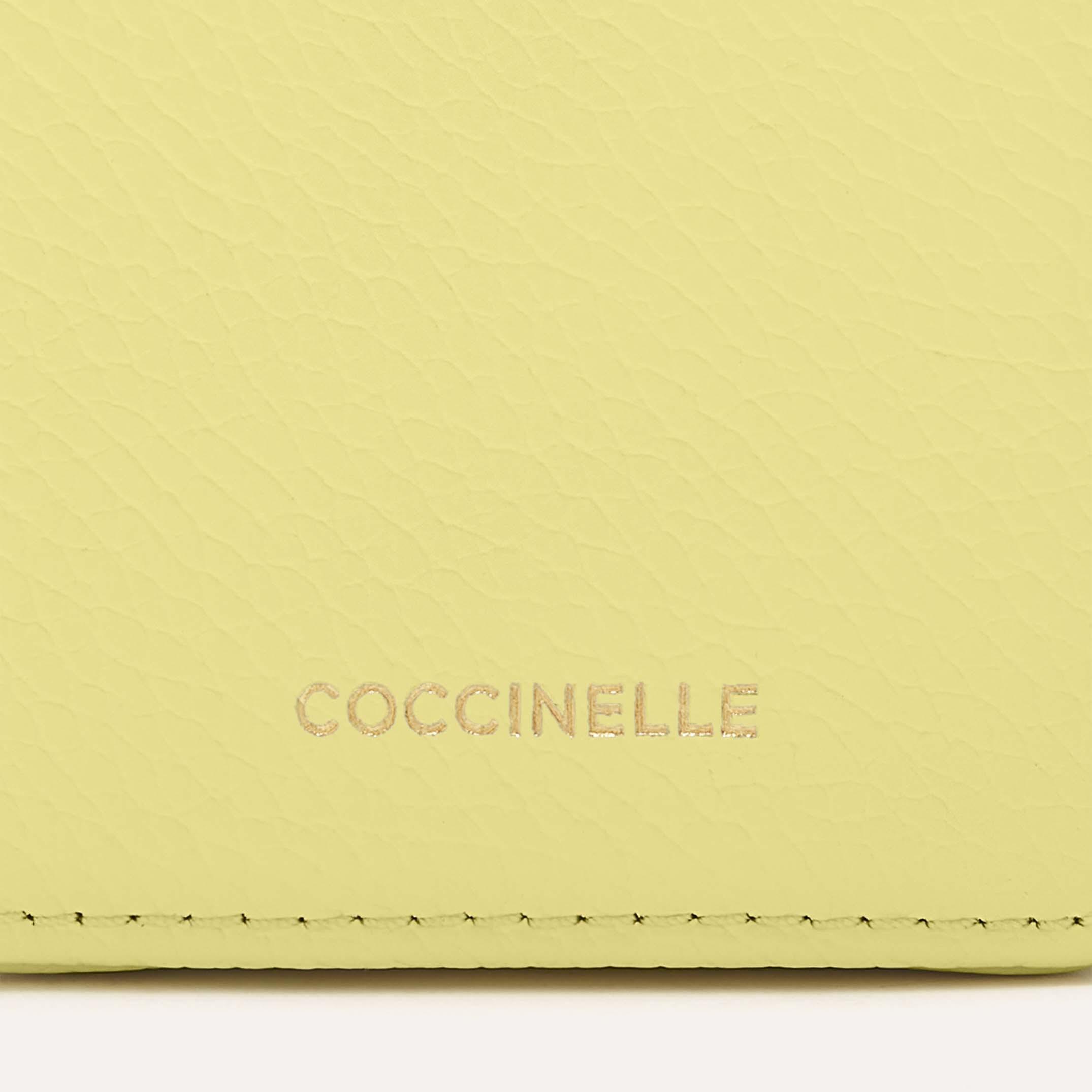 Coccinelle Grained Leather Jewellery Case Jewelry Box in Yellow | Lyst