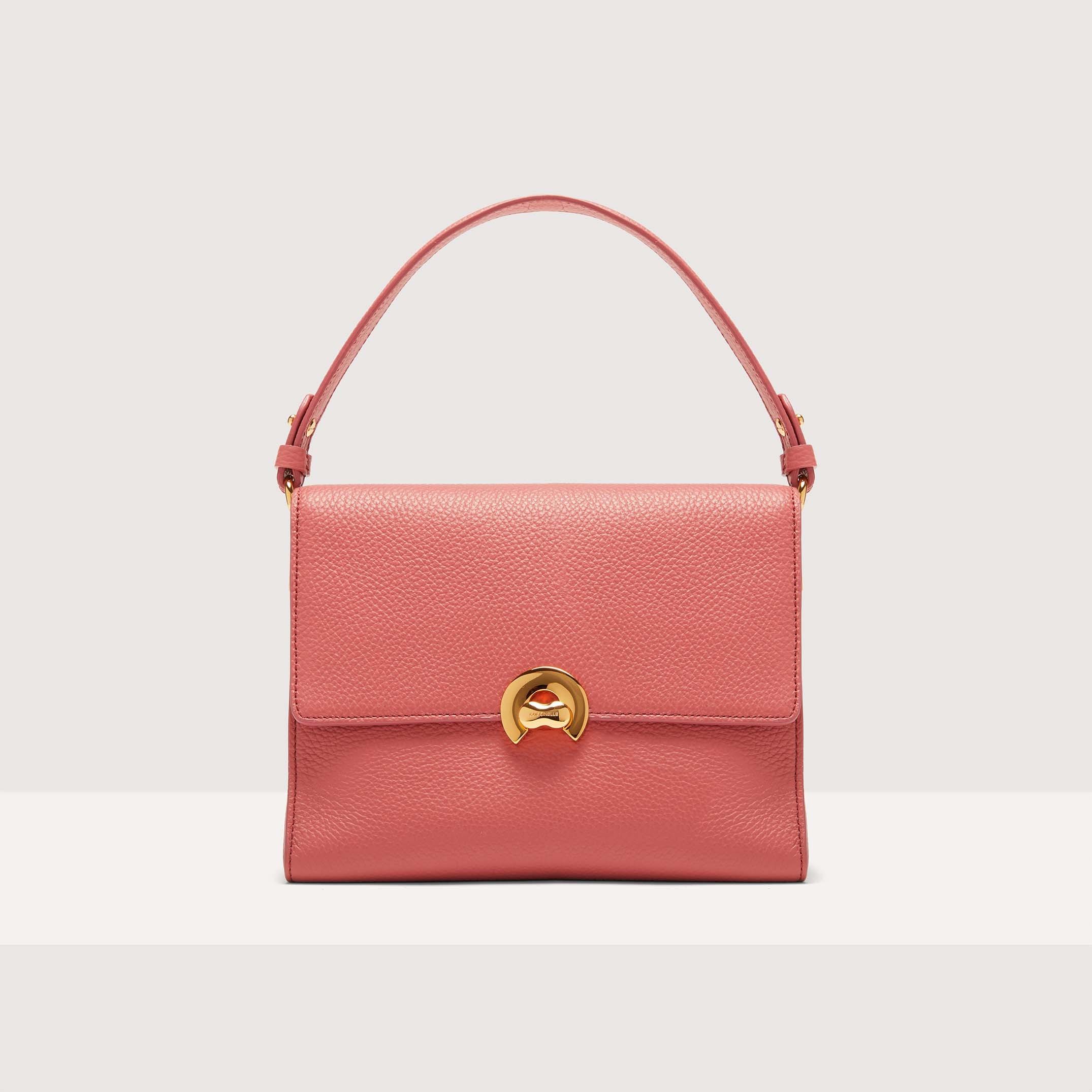 Coccinelle Grained Leather Handbag Binxie Medium in Red | Lyst