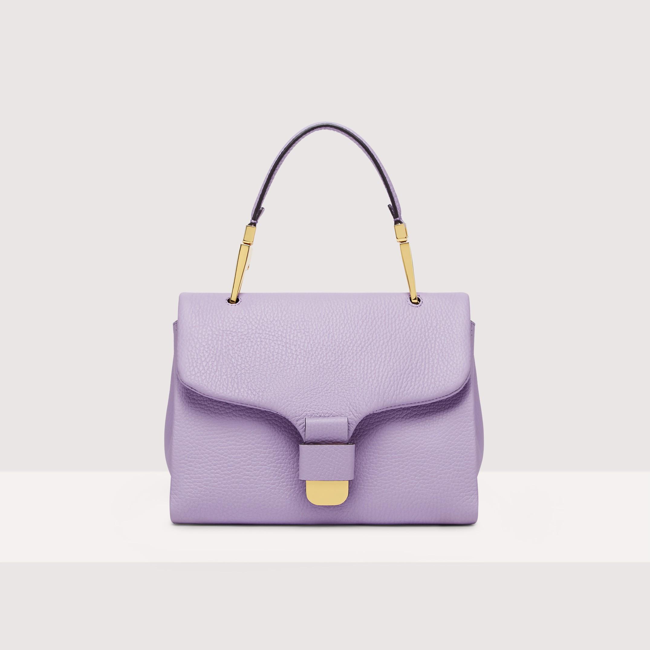 Coccinelle Grained Leather Handbag Neofirenze Soft Mini in Purple | Lyst