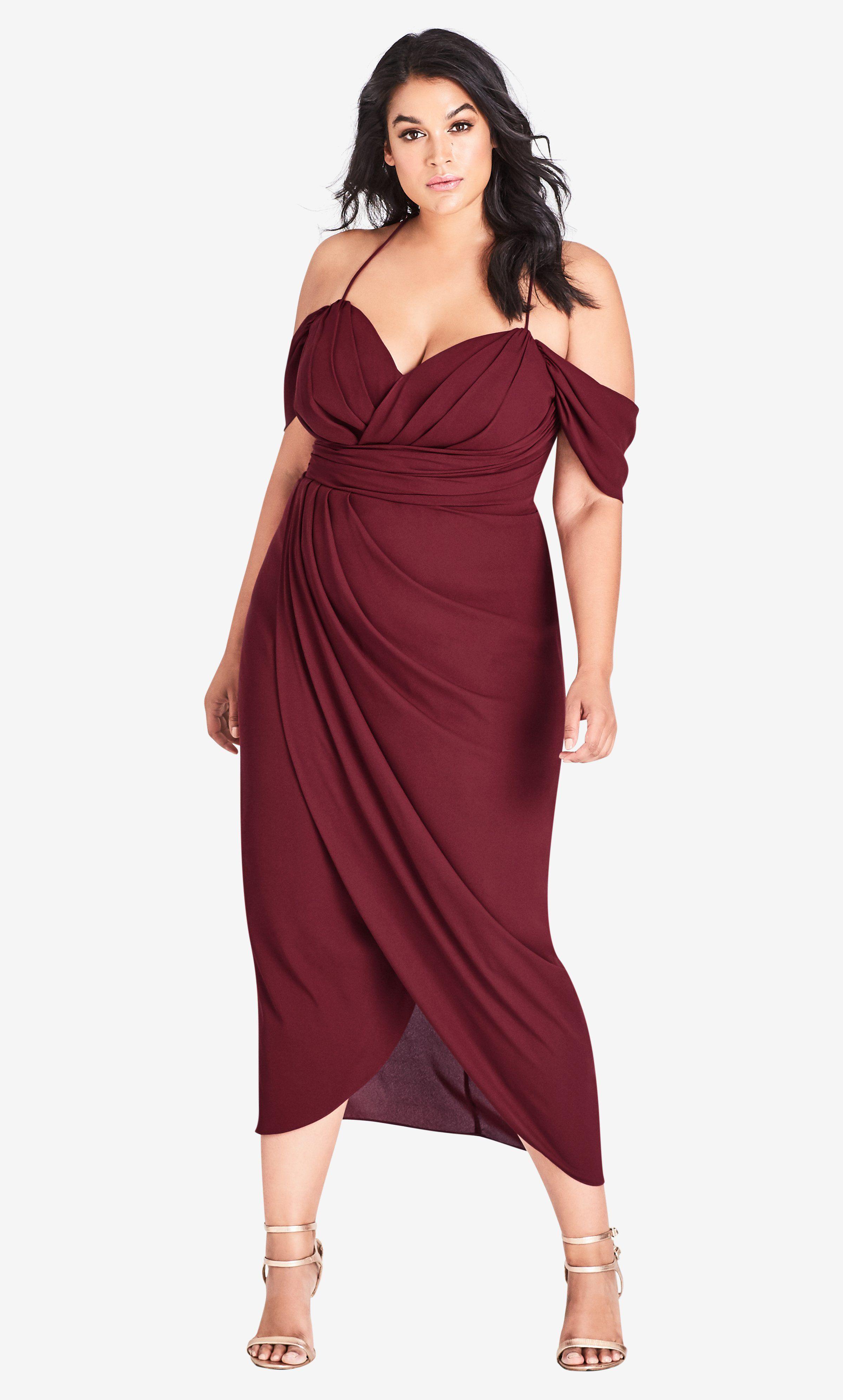 entwine maxi dress city chic