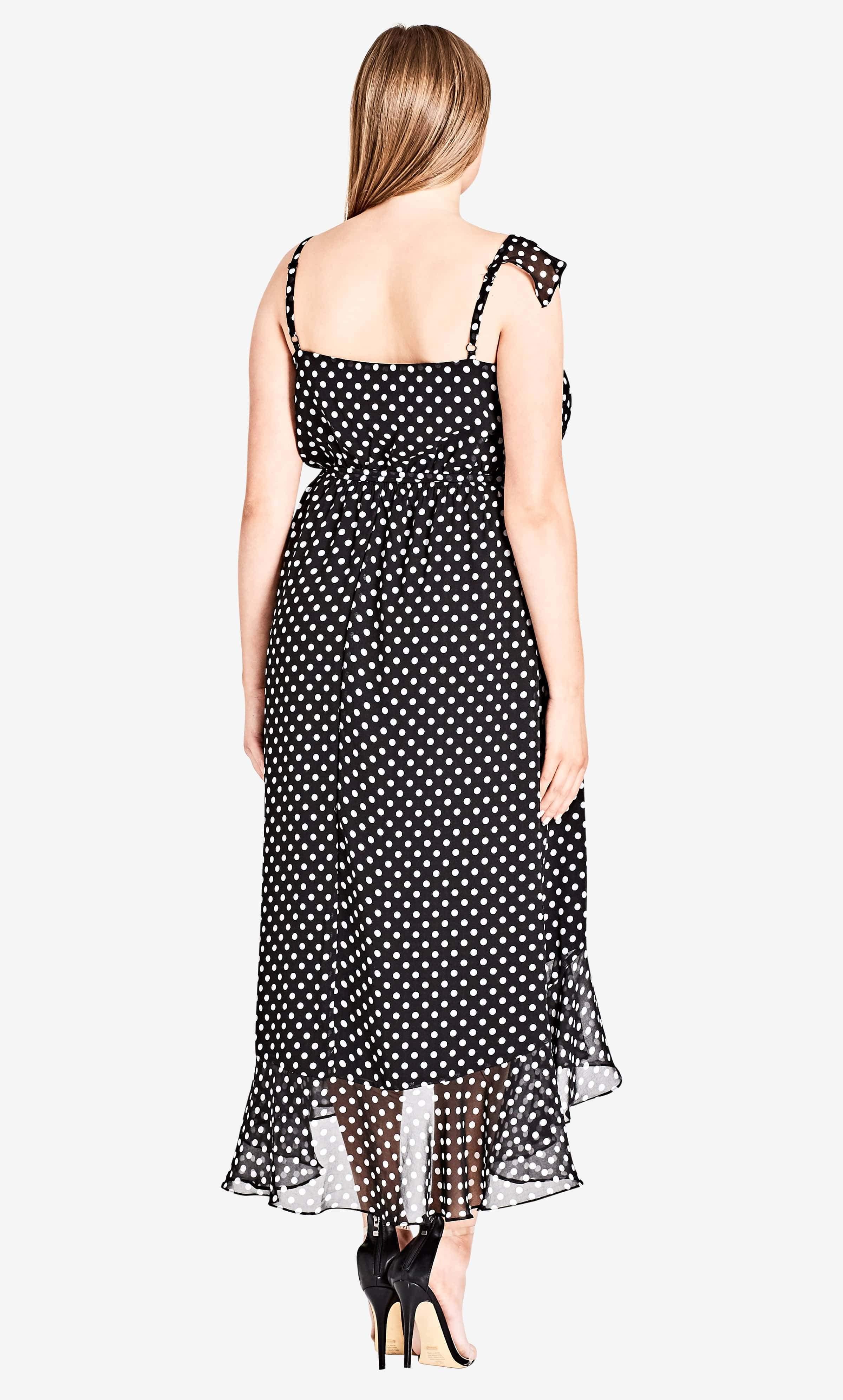 city chic polka dot dress