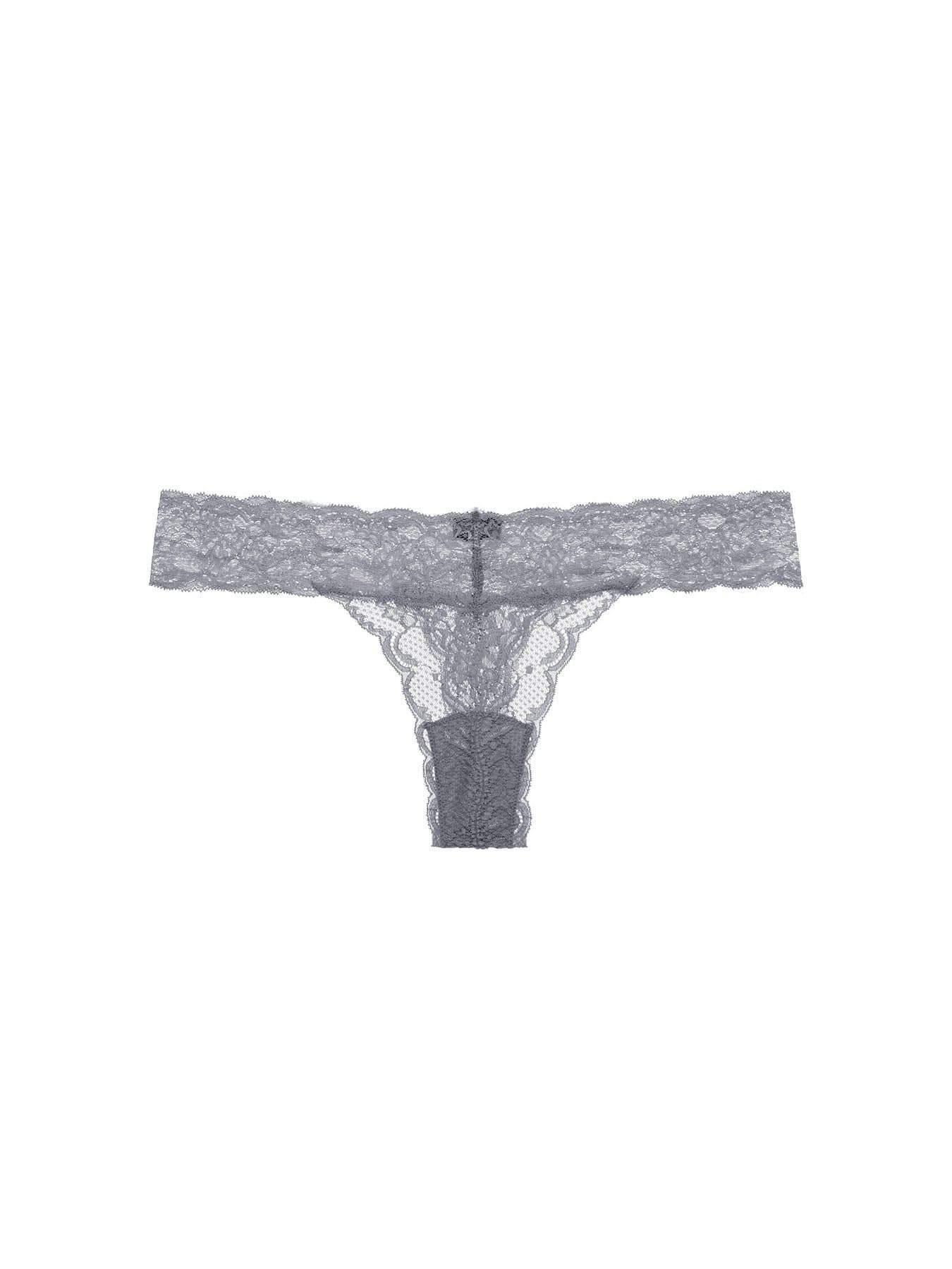 Cosabella Lace Never Say Never Low Rise Curvy Cutie Thong In Incenso In