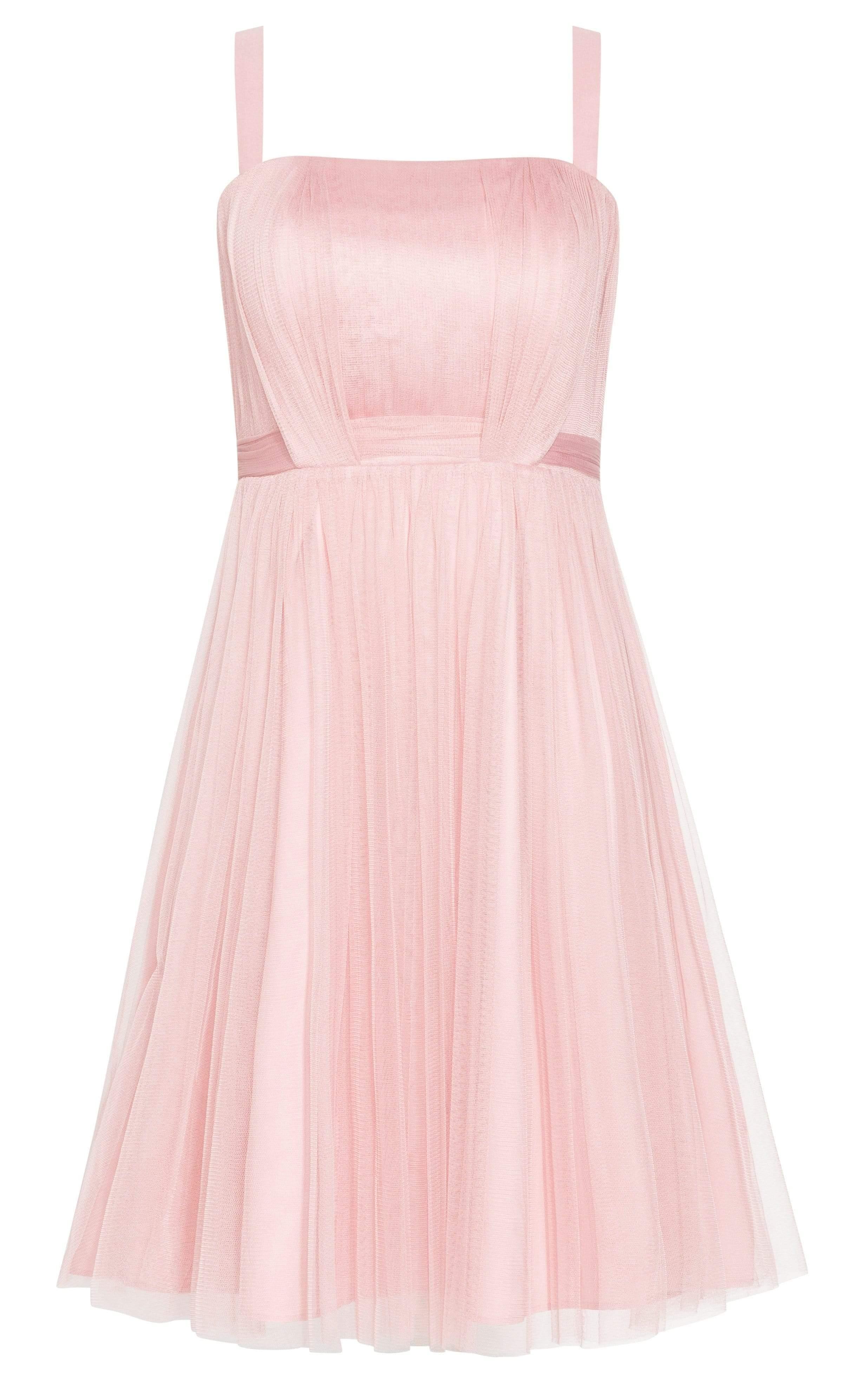 City Chic Midi Tulle Dress in Pink - Save 50% - Lyst