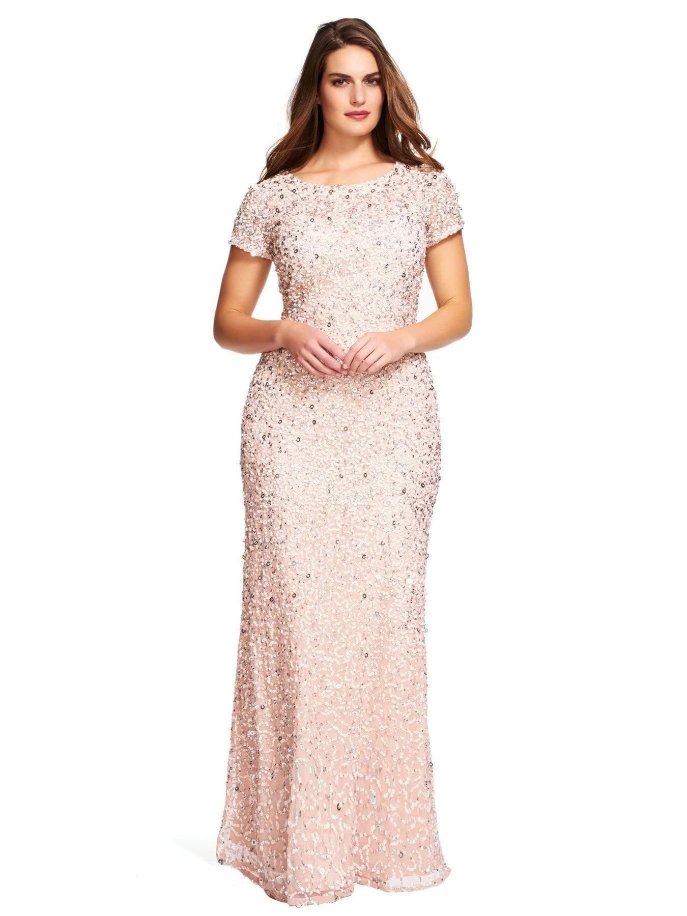 sequin gown