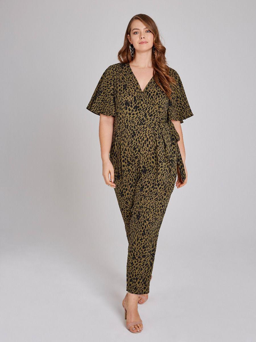 dalmatian print jumpsuit