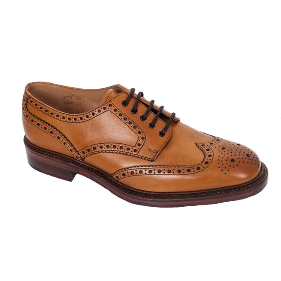 loake tan brogue