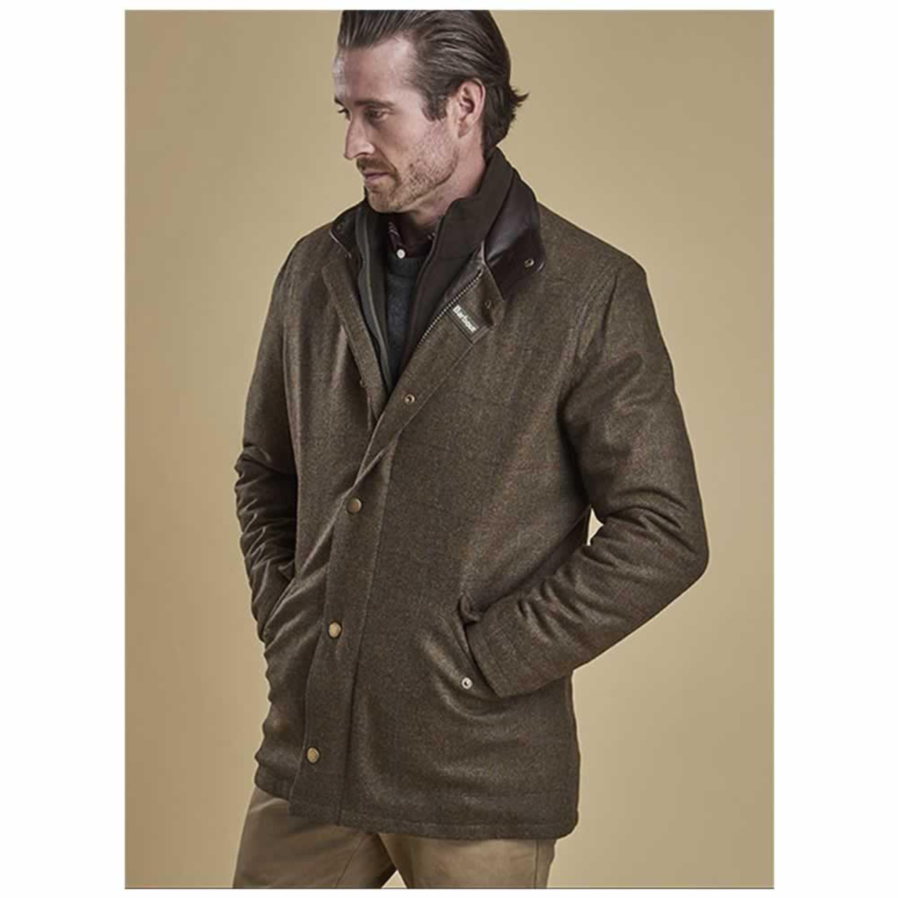barbour watten wool parka