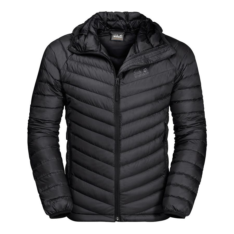Jack Wolfskin Synthetic Atmosphere Down Jacket M, in Black for Men - Lyst