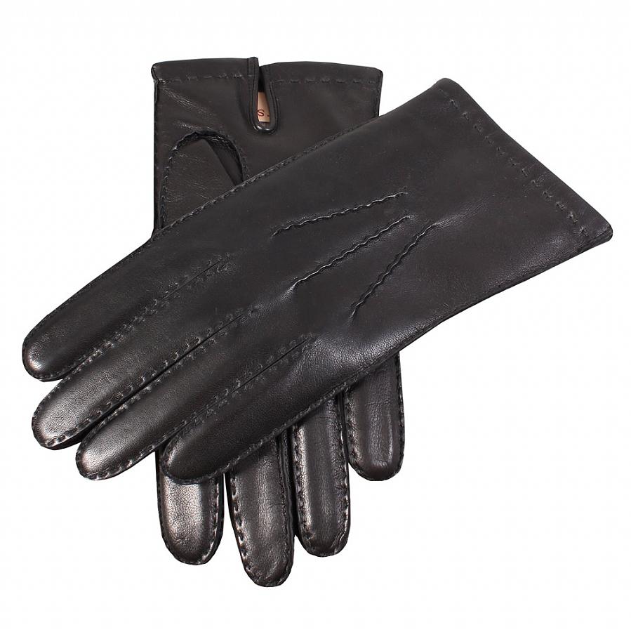 Dents Leather Gloves With Cashmere Lining in Black Lyst