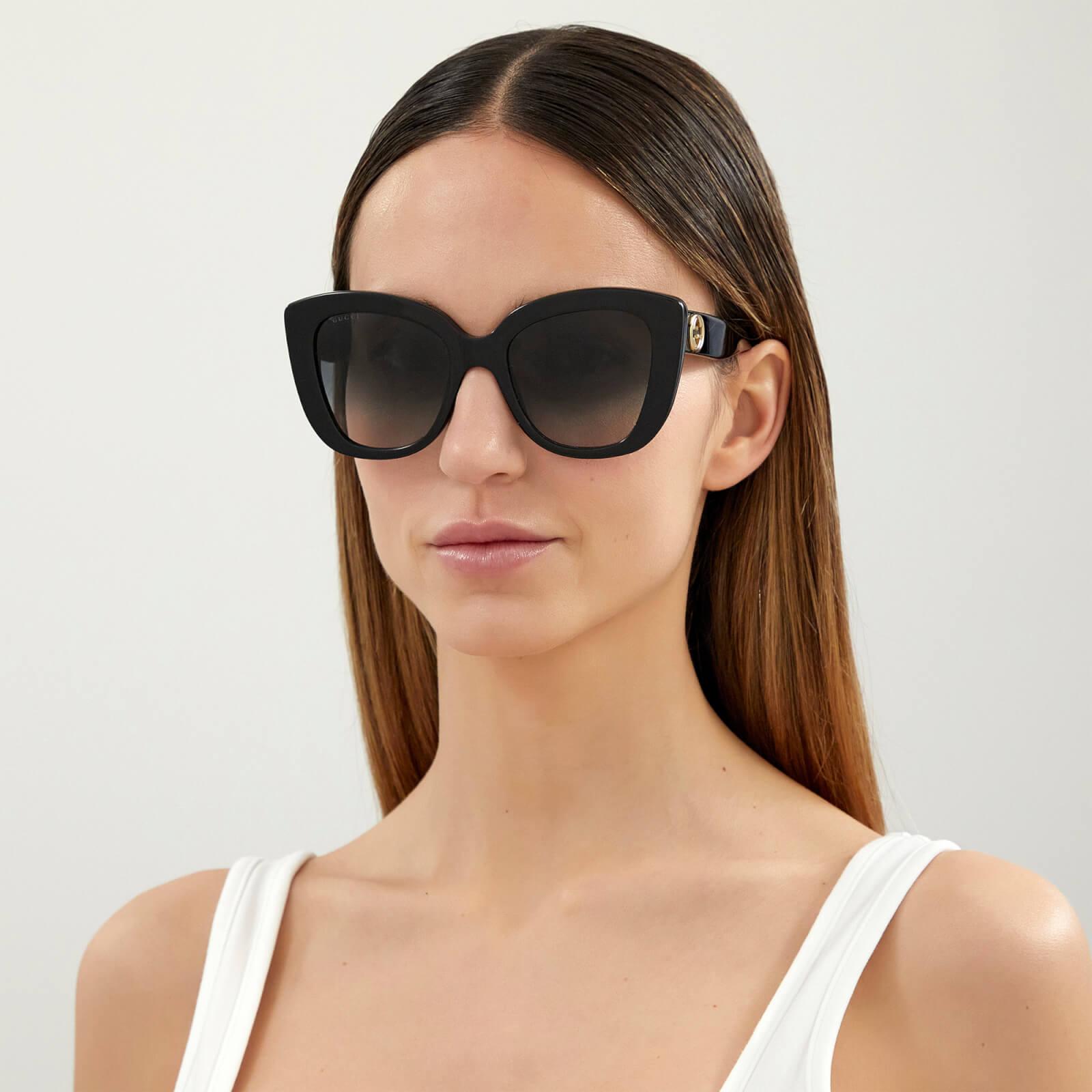 Gucci GG0327S 001 Women's Sunglasses in Gray | Lyst