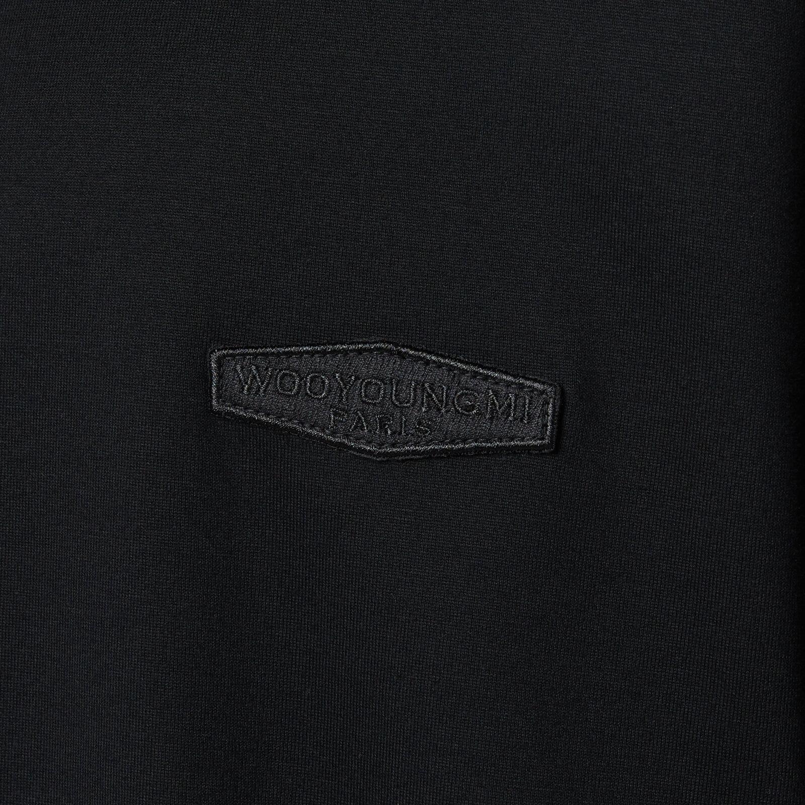 WOOYOUNGMI Cotton Back Logo T-shirt in Black for Men | Lyst