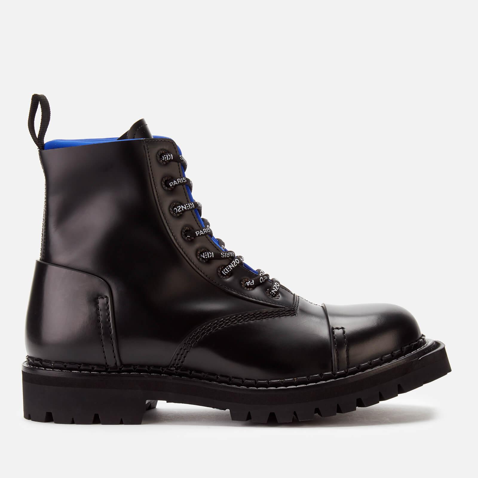 kenzo lace up boots