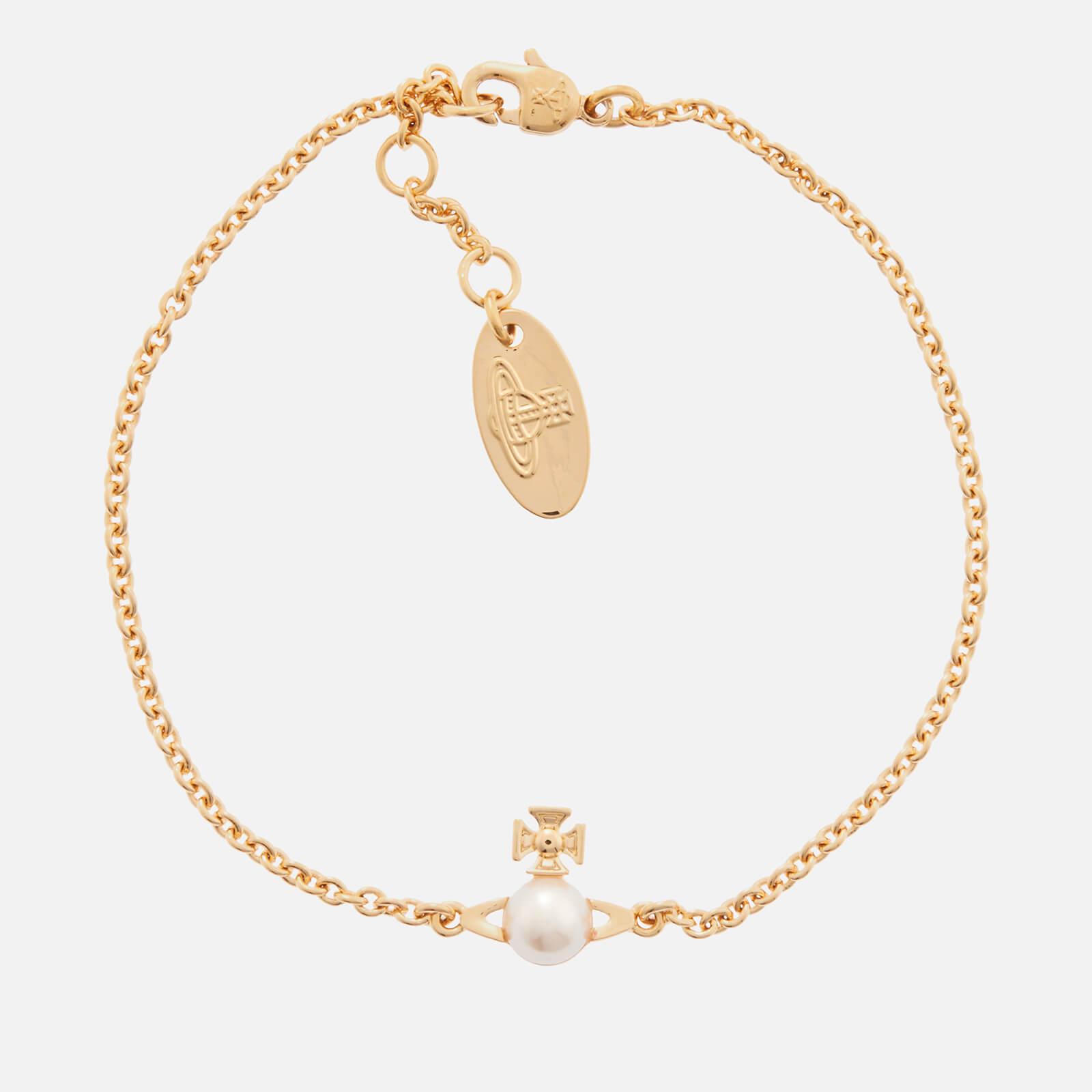 Gold vivienne westwood bracelet deals