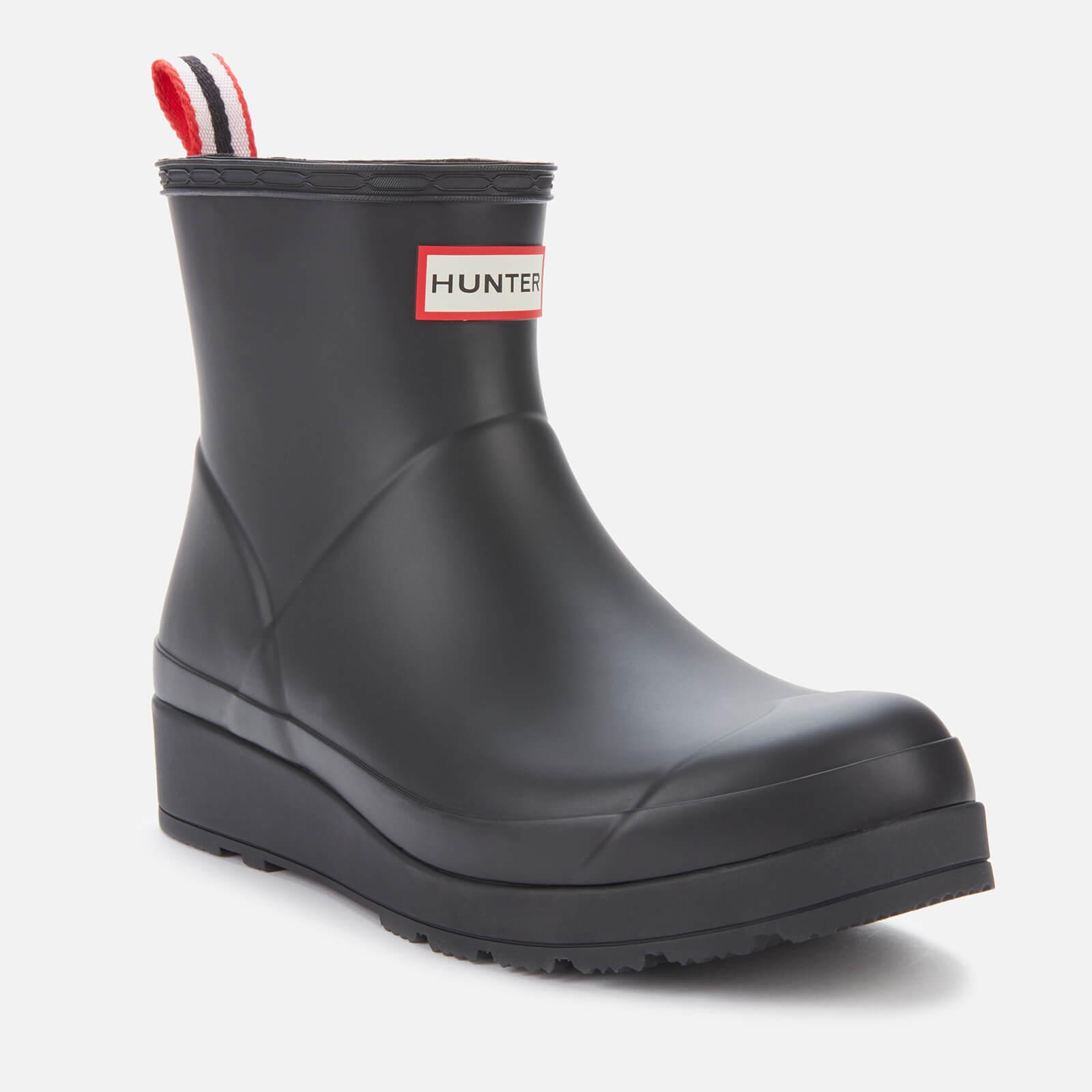 hunter short wedge wellies