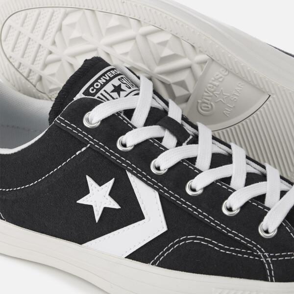 Converse Canvas Unisex Adults' Lifestyle Star Player Ox Trainers in Black/ White (Black) for Men | Lyst