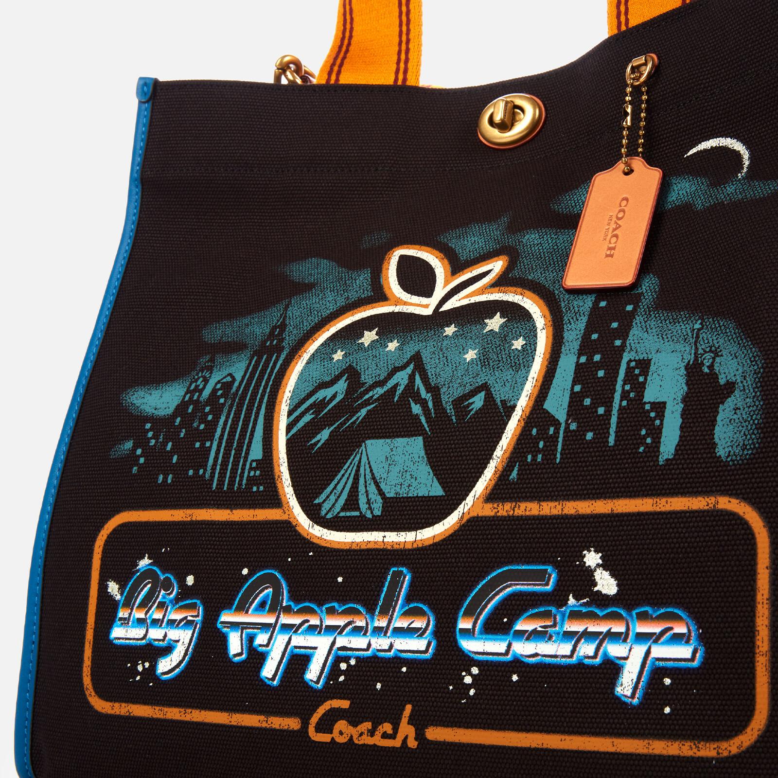 COACH Skyline Big Apple Camp Canvas Tote Bag 34 in Black Lyst