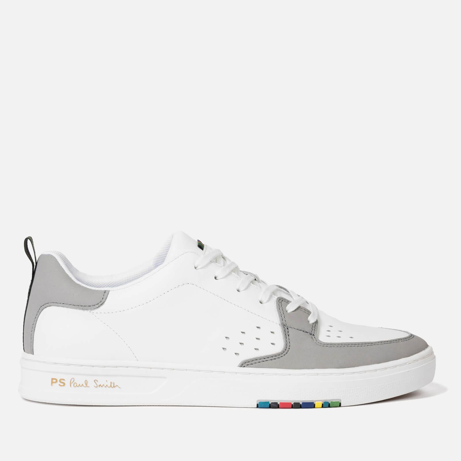 PS by Paul Smith Cosmo Leather Basket Trainers in White for Men | Lyst