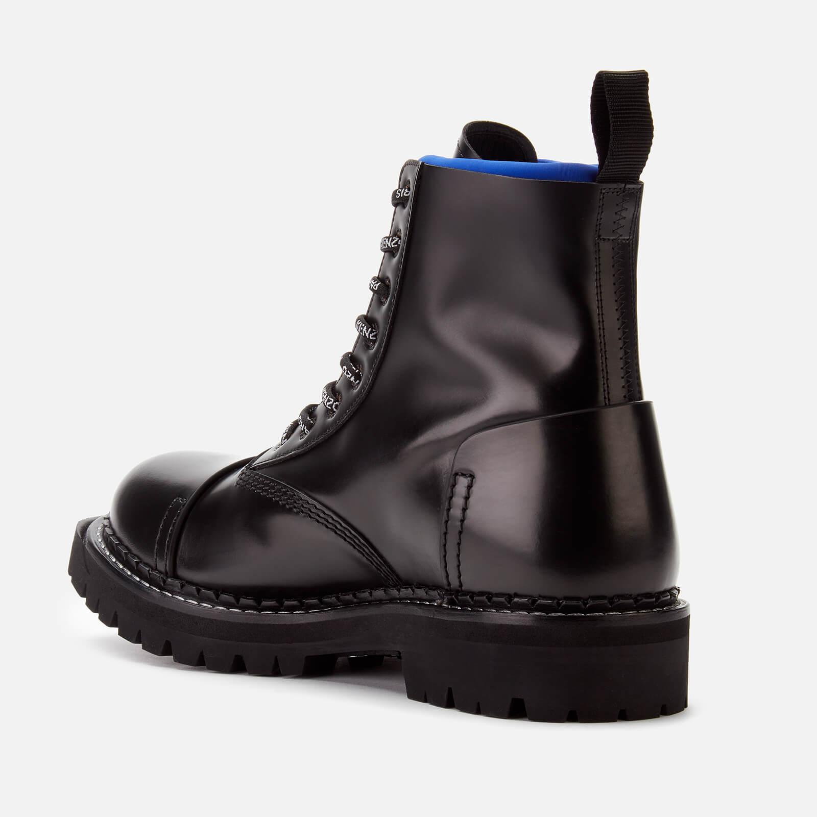 kenzo lace up boots