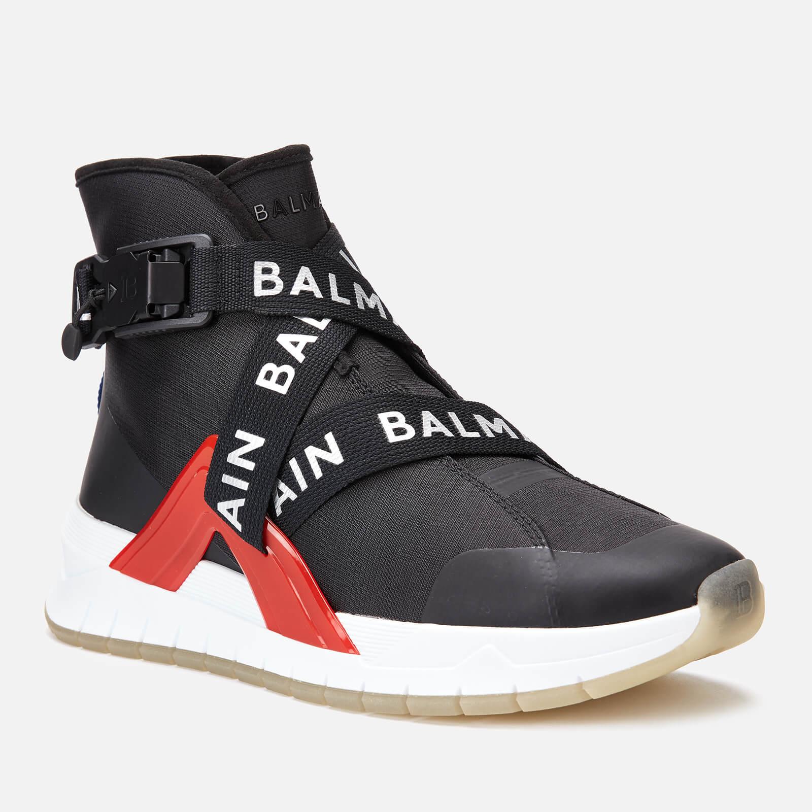 Balmain 'troop' Sneakers in Black for Men - Lyst