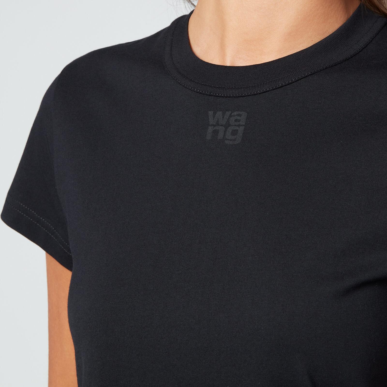 Alexander Wang Puff Logo Shrunken Tee 