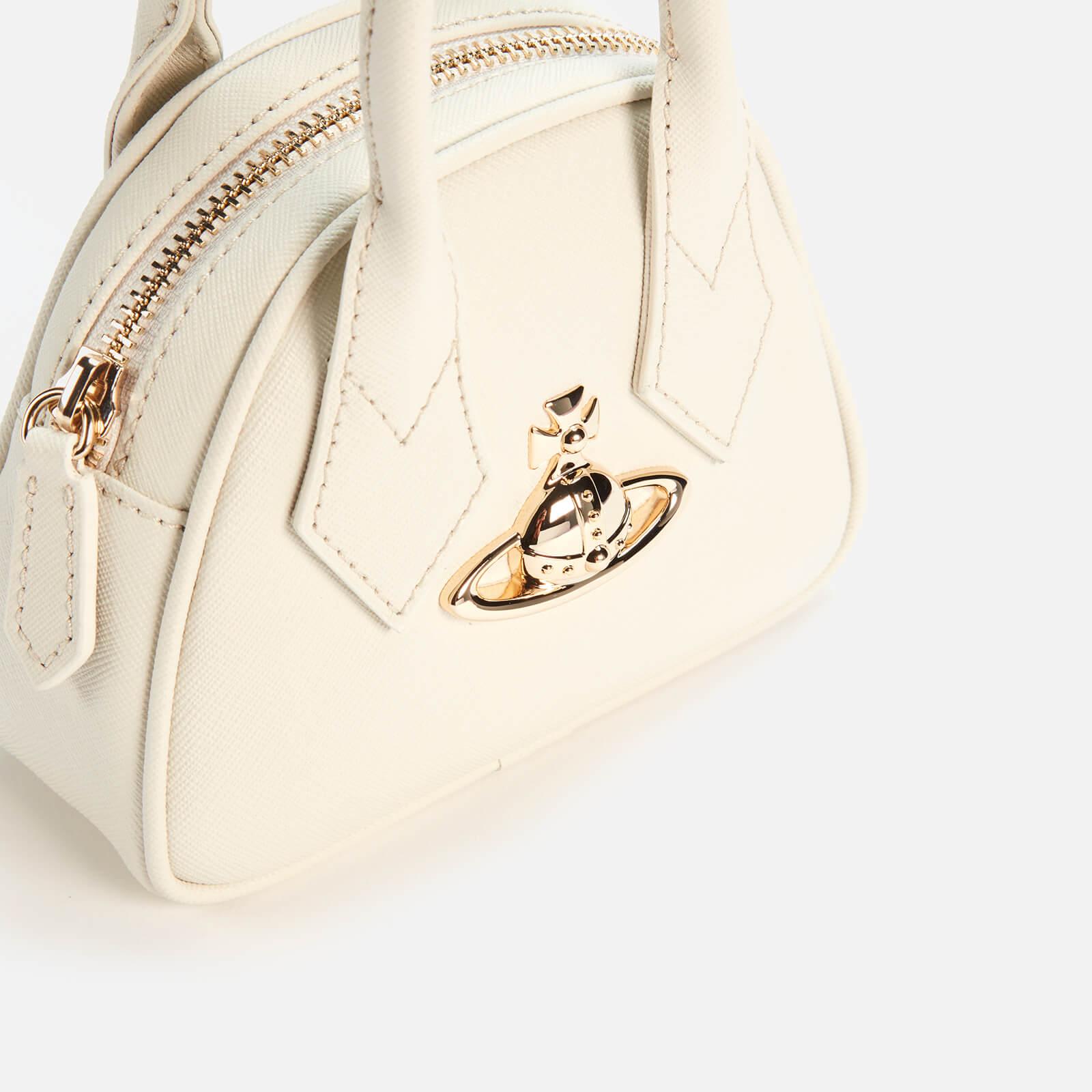 Vivienne Westwood Leather Victoria Mini Yasmine Bag in White | Lyst