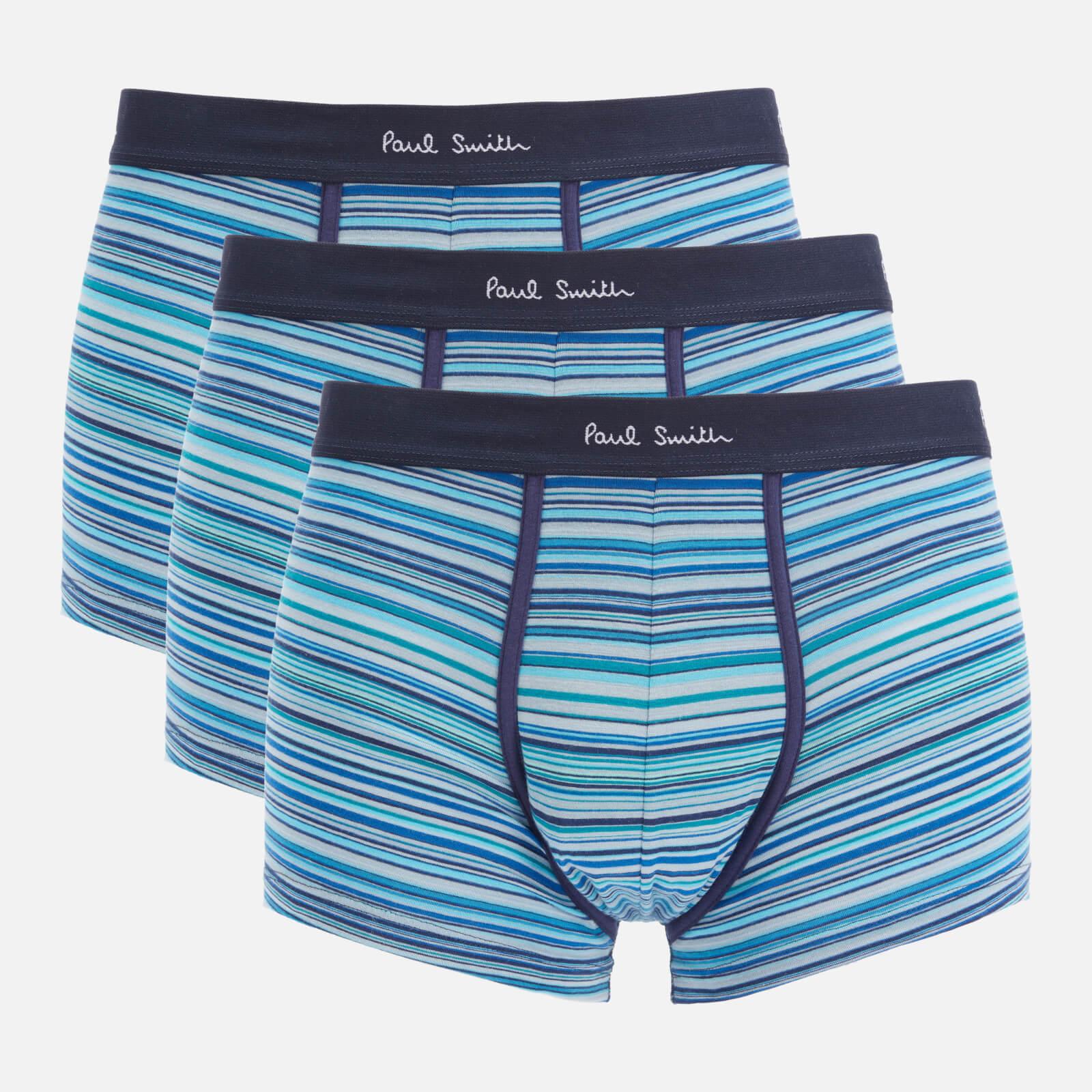PS by Paul Smith Cotton 3 Pack Boxer Briefs in Blue for Men - Lyst