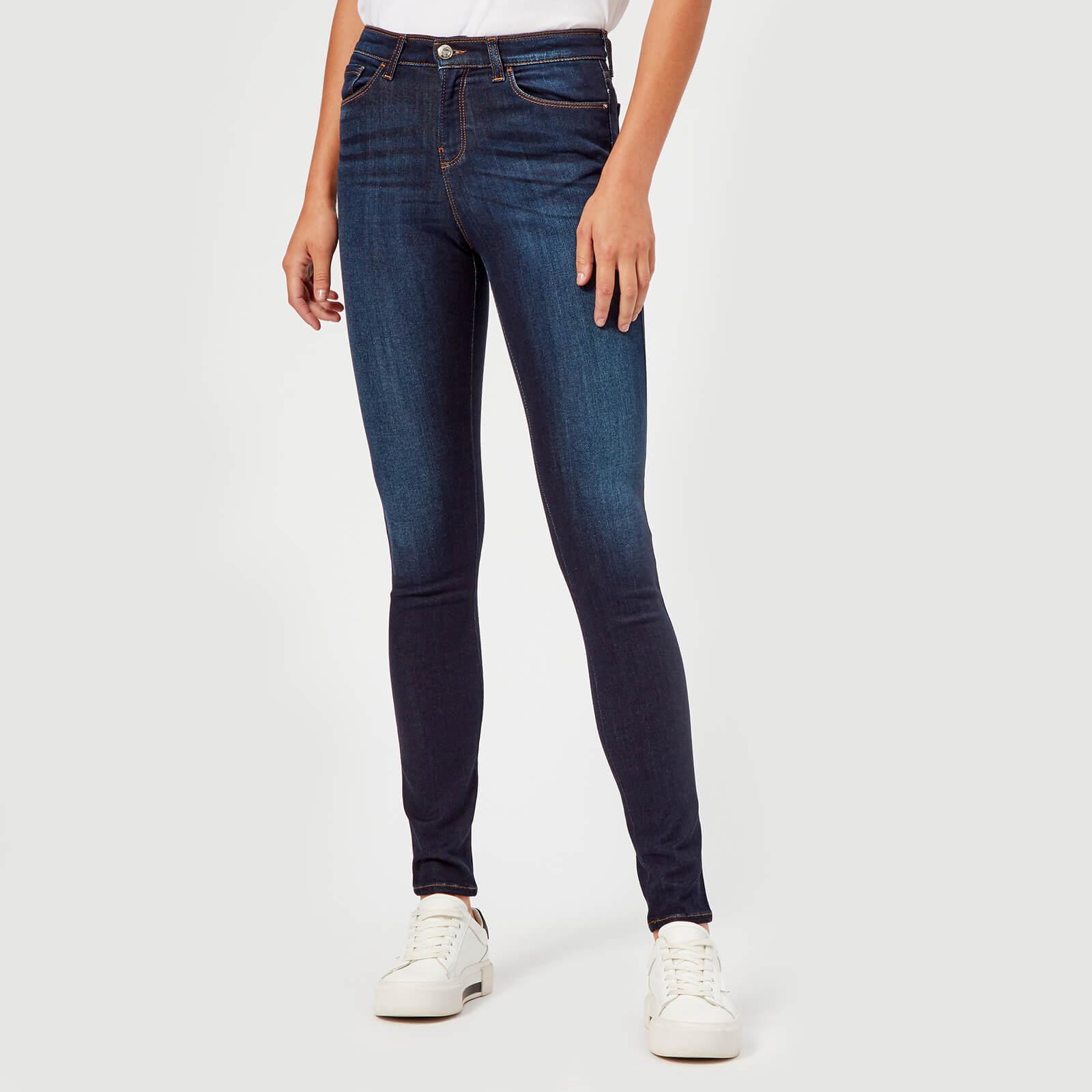 armani high waisted jeans