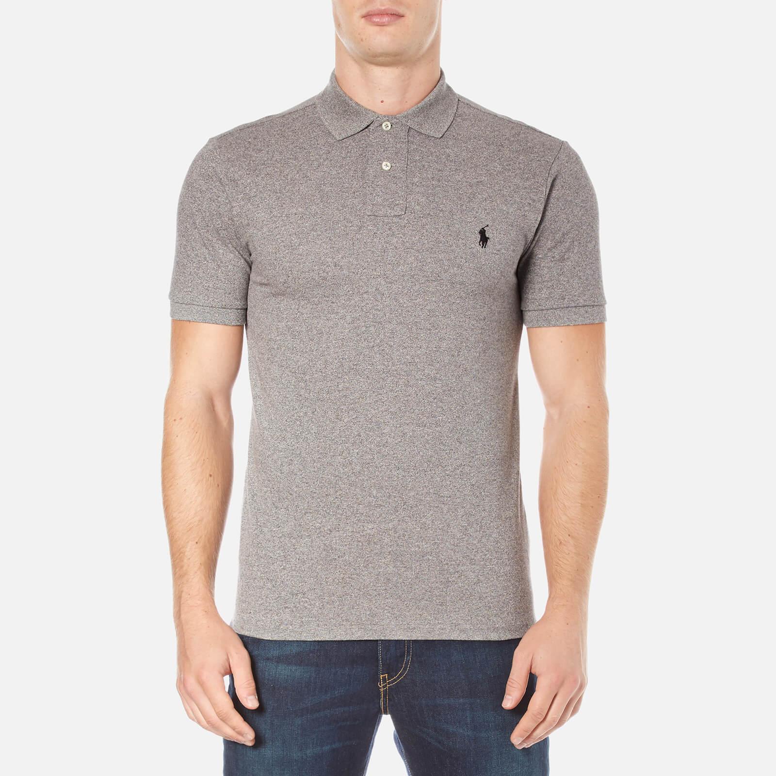 slim fit polo tops