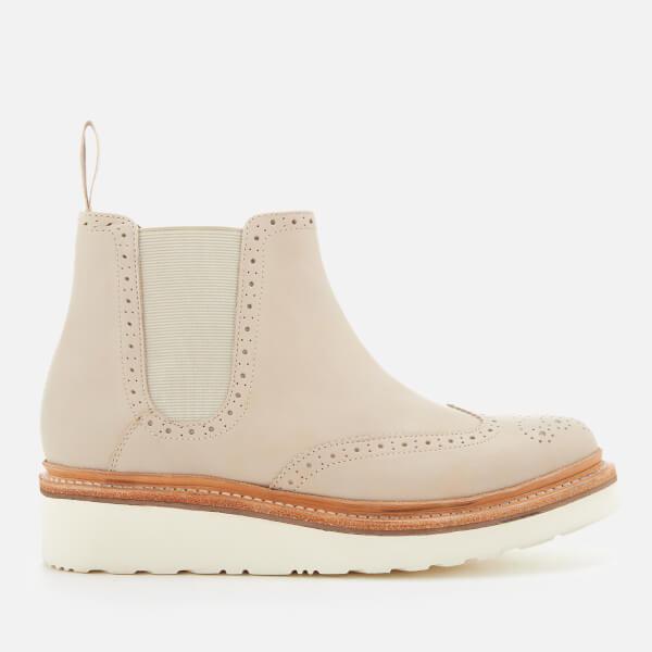 Grenson Women's Alice Leather Chelsea Boots in Beige (Natural) - Lyst
