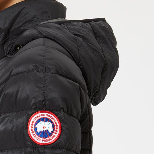 Canada Goose 'Brookvale' Hooded Quilted Down Coat in Black | Lyst
