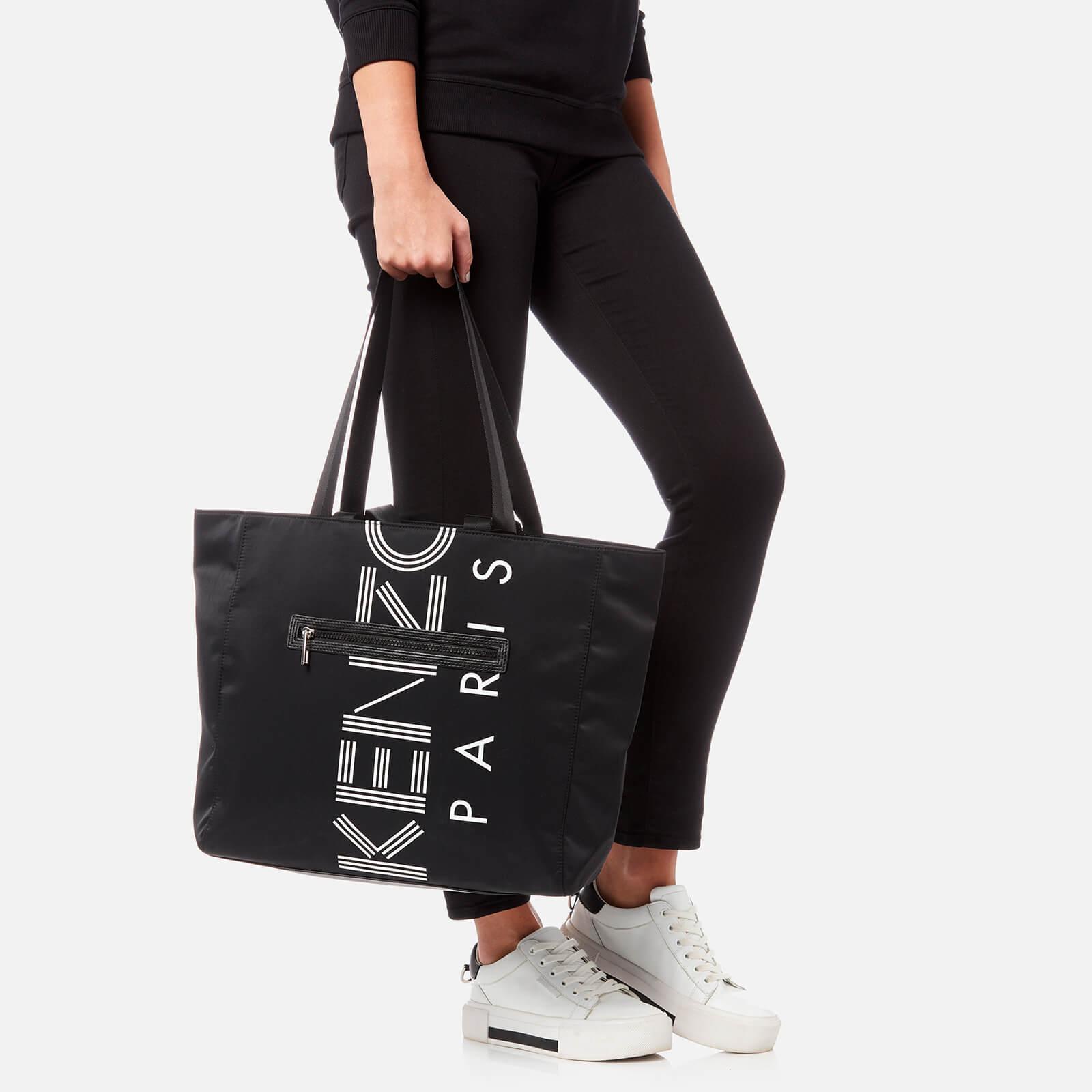 kenzo square logo eco bag